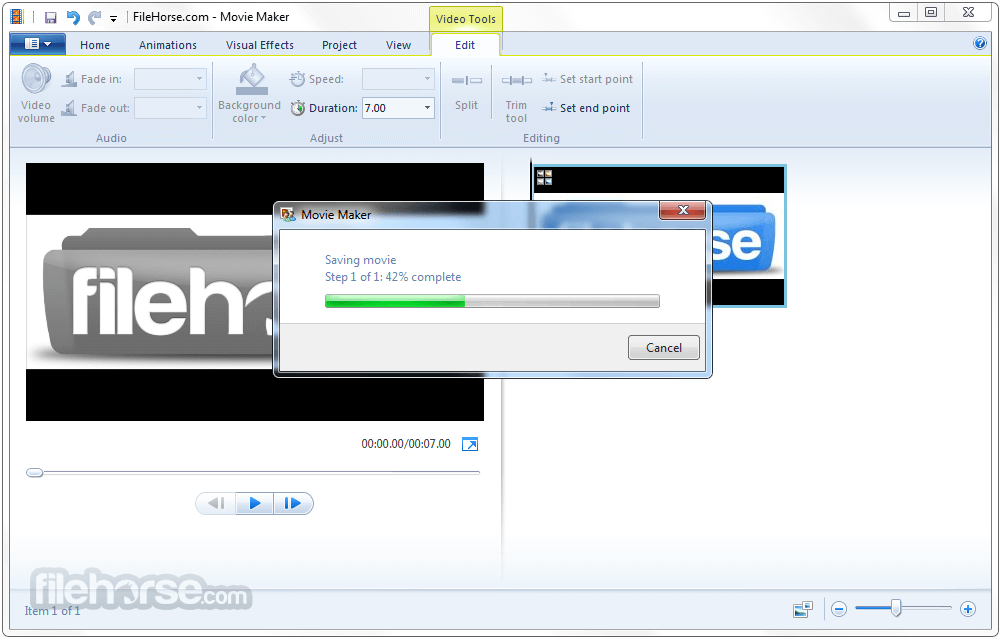 Windows movie maker download filehippo